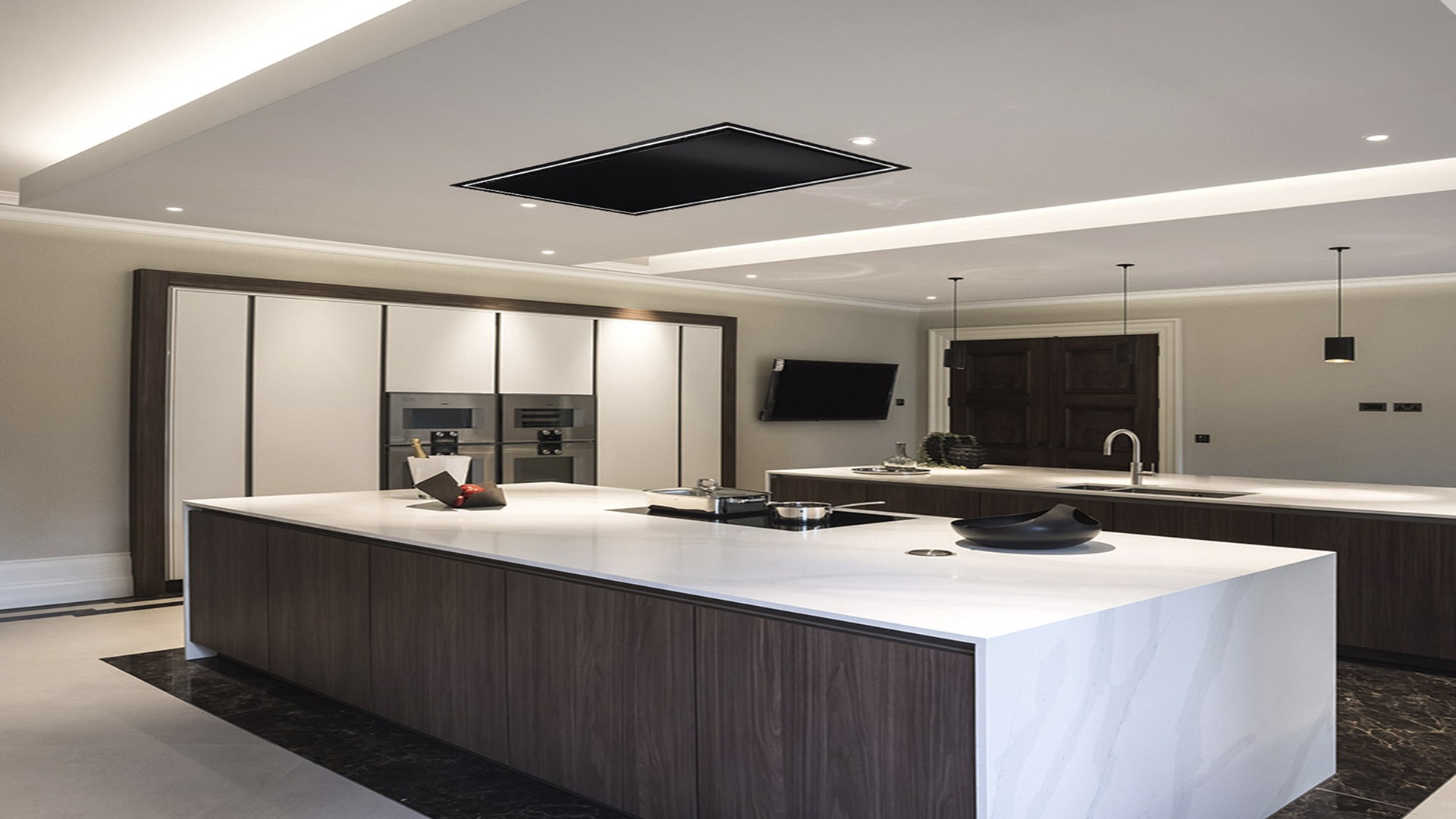 Caporra - Ceiling Cooker Hoods kitchen extractor fans